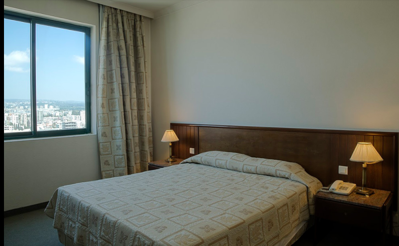 Doppelzimmer im Shahin Tower Hotel in Tartous in Syrien