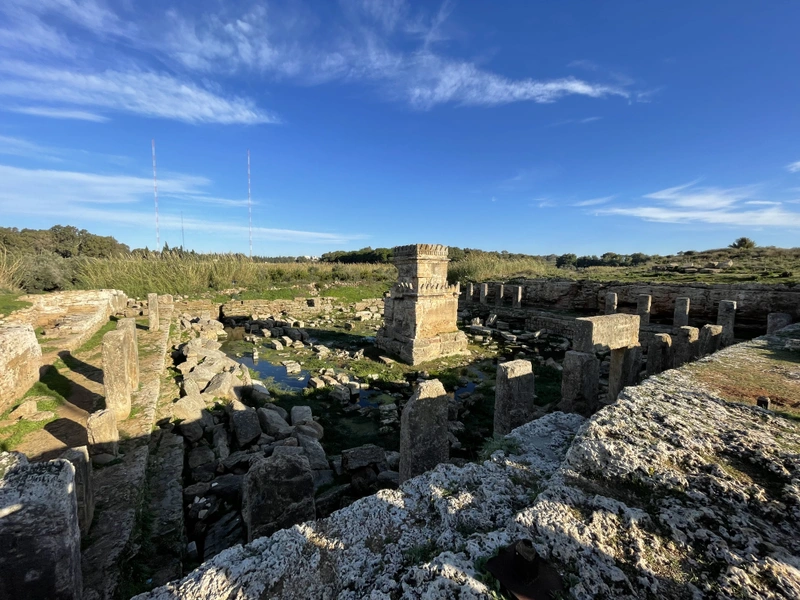Tempel in Amrit in Syrien