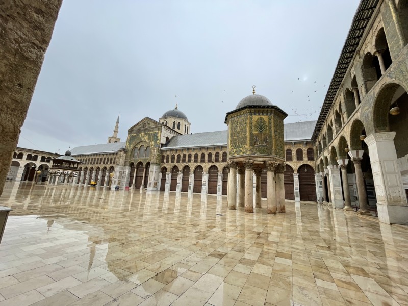 Umayyaden-Moschee in Damaskus in Syrien