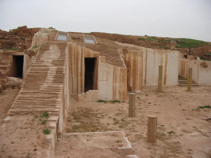Ruinen von Ebla in Syrien