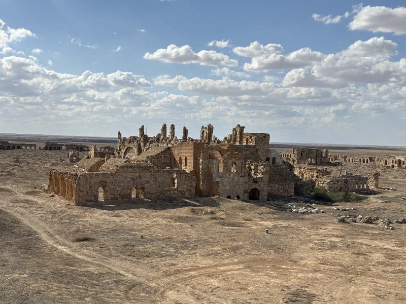 Ruinen von Resafa bei Raqqa in Syrien