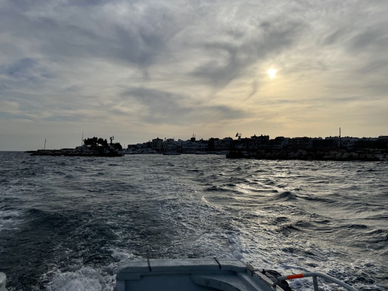 Boot Fähre von Tartus zur Insel Aruad in Syrien